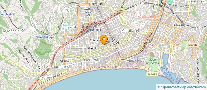 localisation de l'entreprise MONSIEUR FERGUS GREER  NICE