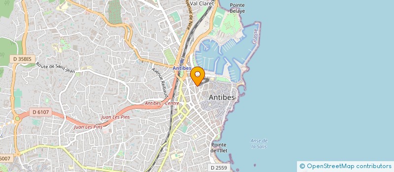 localisation de l'entreprise MONSIEUR FERGUS HARRINGTON à ANTIBES