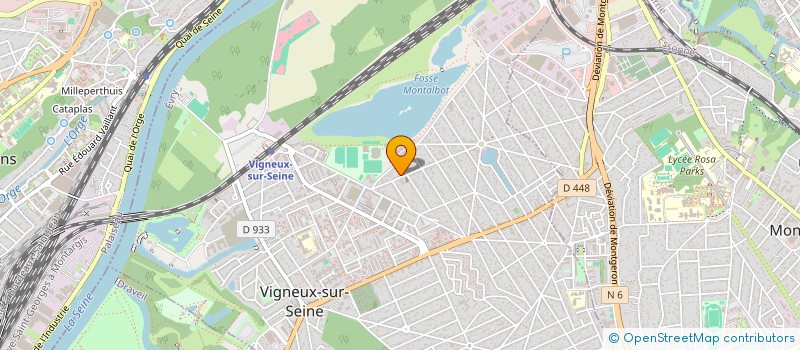 localisation de l'entreprise MONSIEUR FERH ZERKOUNE à VIGNEUX-SUR-SEINE