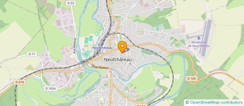 localisation de l'entreprise MONSIEUR FERHAD NASSO  NEUFCHATEAU