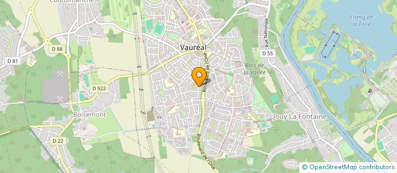 localisation de l'entreprise MONSIEUR FERHAT ABADI  VAUREAL