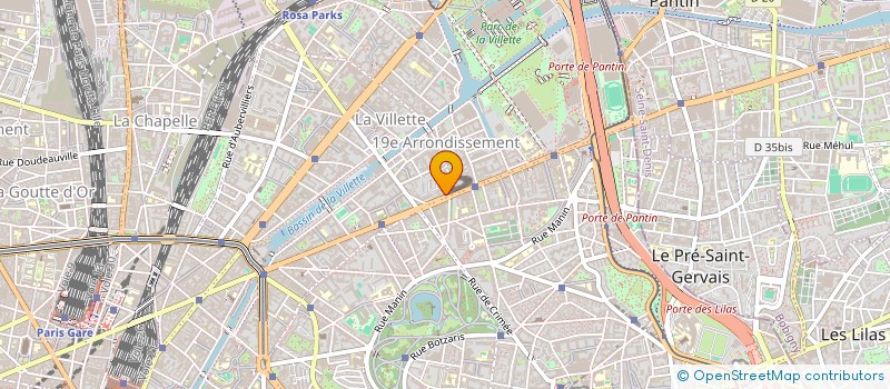 localisation de l'entreprise MONSIEUR FERHAT AIT AIDER  PARIS