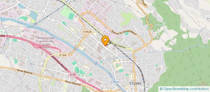 localisation de l'entreprise MONSIEUR FERHAT ALTUN  CLUSES