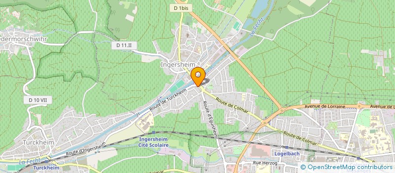 localisation de l'entreprise MONSIEUR FERHAT ASLANKILIC  INGERSHEIM