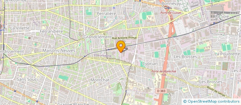 localisation de l'entreprise MONSIEUR FERHAT BELAID  VILLEURBANNE