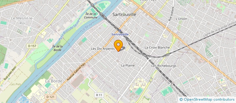 localisation de l'entreprise MONSIEUR FERHAT BELKACEMI à SARTROUVILLE