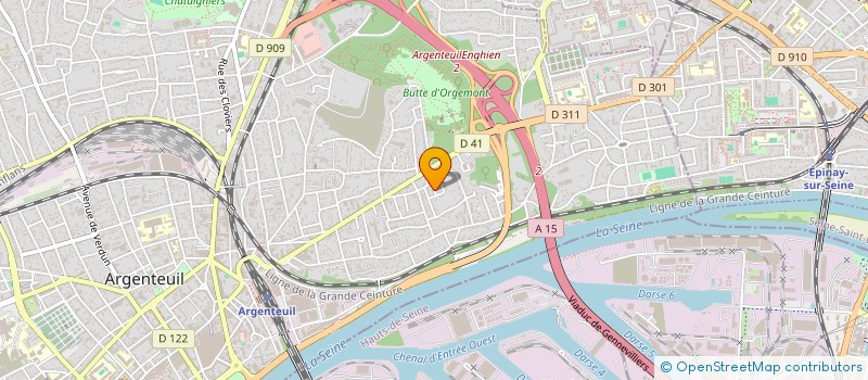 localisation de l'entreprise MONSIEUR FERHAT BOUCHEROUF à ARGENTEUIL