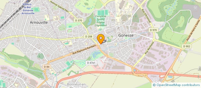 localisation de l'entreprise MONSIEUR FERHAT BOZTOSUN à LE THILLAY