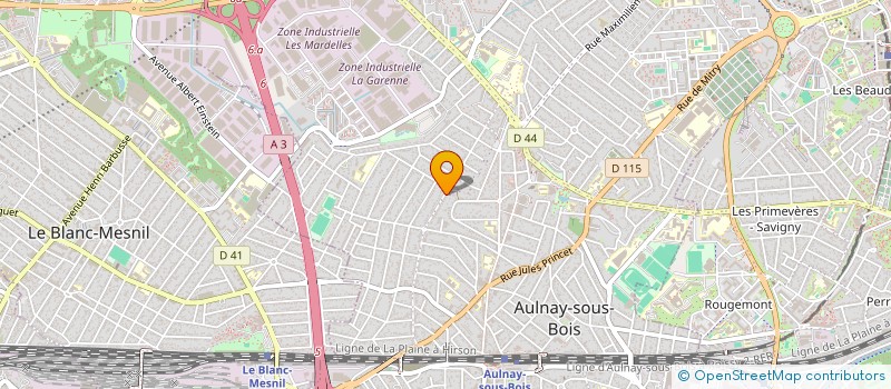localisation de l'entreprise MONSIEUR FERHAT CHELALI à AULNAY-SOUS-BOIS
