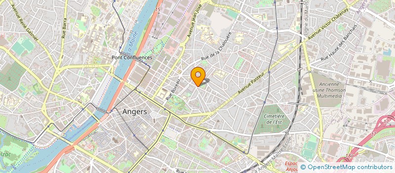 localisation de l'entreprise MONSIEUR FERHAT CHELLOUCHE à ANGERS