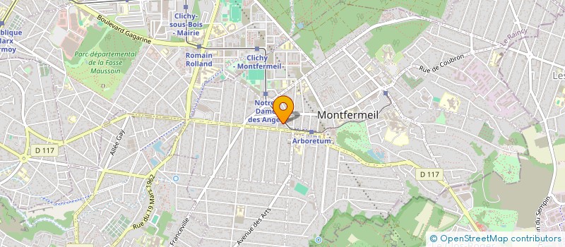 localisation de l'entreprise MONSIEUR FERHAT CHIBANE à MONTFERMEIL