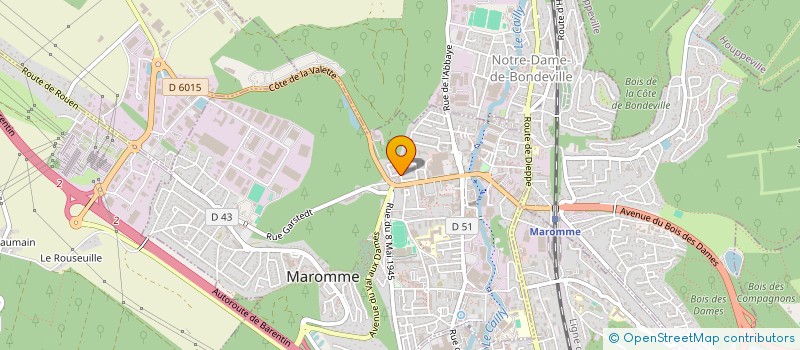 localisation de l'entreprise MONSIEUR FERHAT DJAMER  MAROMME