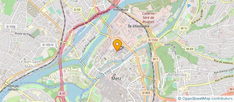 localisation de l'entreprise MONSIEUR FERHAT GUCLU  METZ