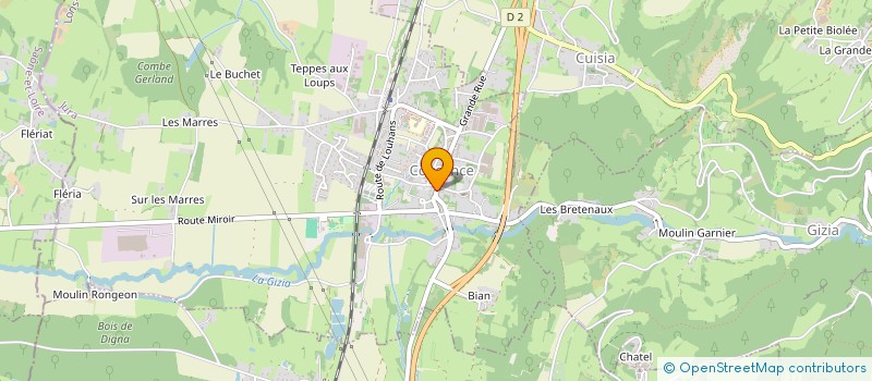 localisation de l'entreprise MONSIEUR FERHAT GUZEL à COUSANCE