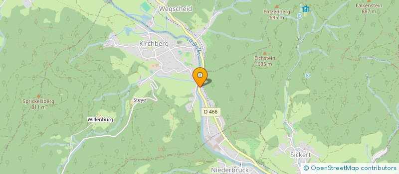 localisation de l'entreprise MONSIEUR FERHAT HAMDI  KIRCHBERG