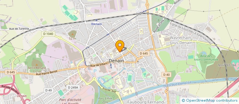 localisation de l'entreprise MONSIEUR FERHAT KHIREDDINE  DENAIN