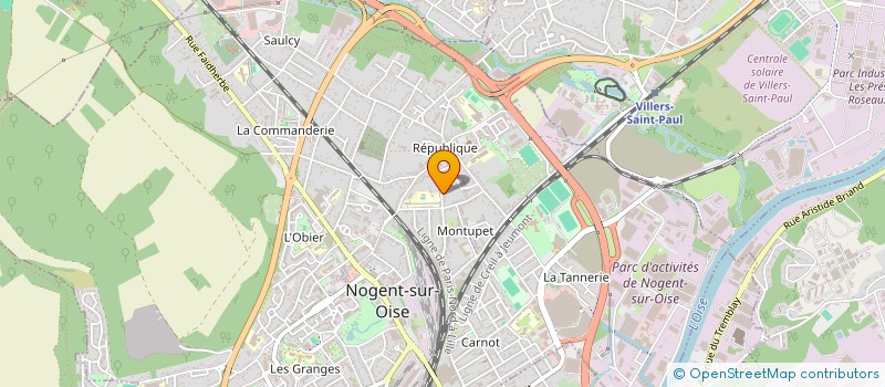 localisation de l'entreprise MONSIEUR FERHAT MALOU  NOGENT-SUR-OISE