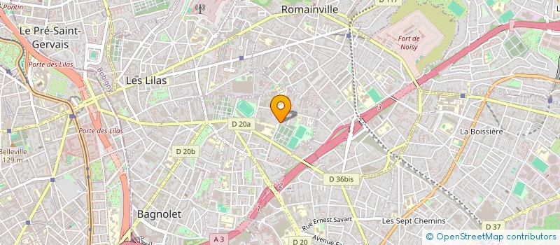 localisation de l'entreprise MONSIEUR FERHAT MOUSSAOUI à BAGNOLET