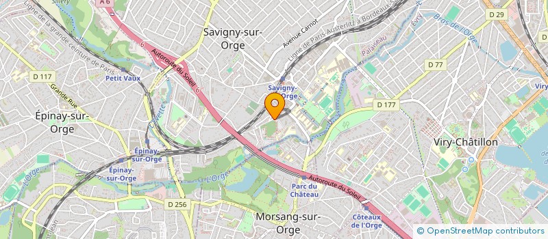 localisation de l'entreprise MONSIEUR FERHAT OMAOUI à DRAVEIL