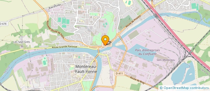 localisation de l'entreprise MONSIEUR FERHAT OSMAN  MONTEREAU-FAULT-YONNE