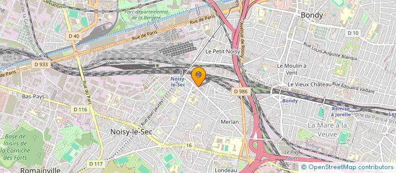 localisation de l'entreprise MONSIEUR FERHAT OUKHOUIA à NOISY LE SEC