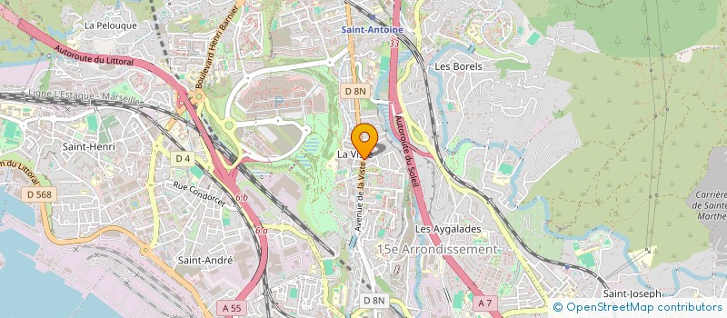 localisation de l'entreprise MONSIEUR FERHAT OZCELIK à MARSEILLE