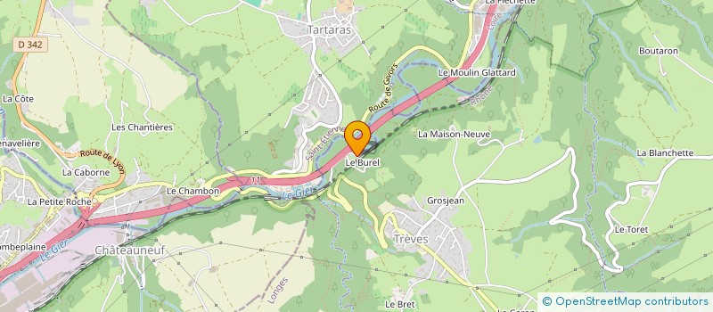 localisation de l'entreprise MONSIEUR FERHAT SEZER  TREVES