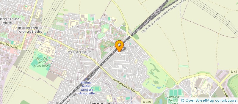 localisation de l'entreprise MONSIEUR FERHAT YIGITLER  GONESSE