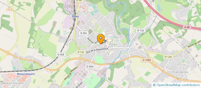 localisation de l'entreprise MONSIEUR FERHAT YILDIRIM  RIVES