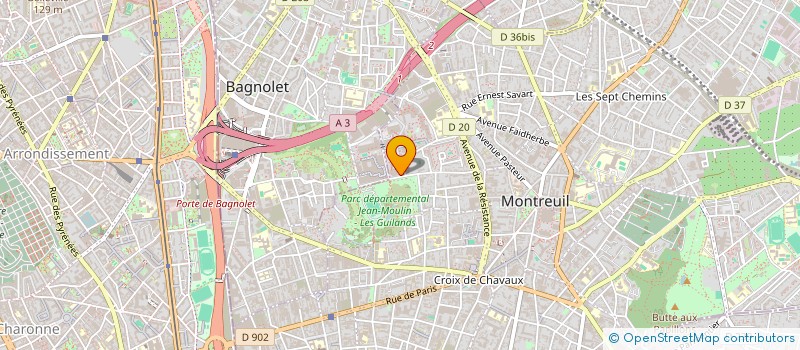 localisation de l'entreprise MONSIEUR FERHATE OUSMAIL à MONTREUIL