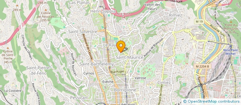 localisation de l'entreprise MONSIEUR FERID BEN ABED LAFOU à NICE