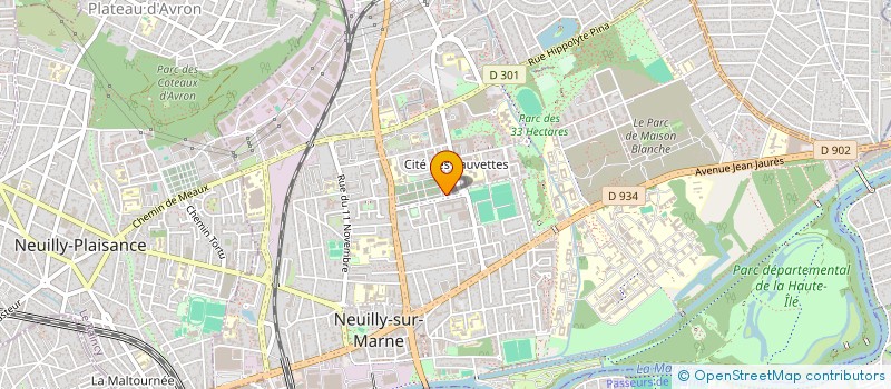 localisation de l'entreprise MONSIEUR FERID BEN ZINA à NEUILLY-SUR-MARNE