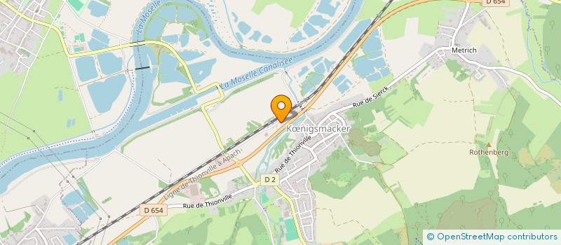 localisation de l'entreprise MONSIEUR FERID BOUJEMIL  KNIGSMACKER