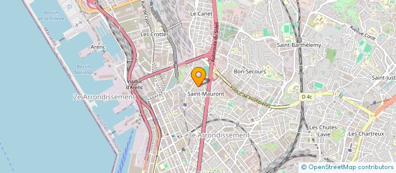 localisation de l'entreprise MONSIEUR FERID MASTOURA à MARSEILLE