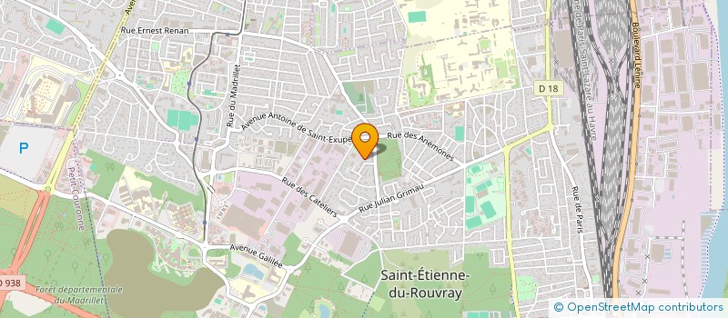 localisation de l'entreprise MONSIEUR FERIS LARIBI  SAINT-ETIENNE-DU-ROUVRAY