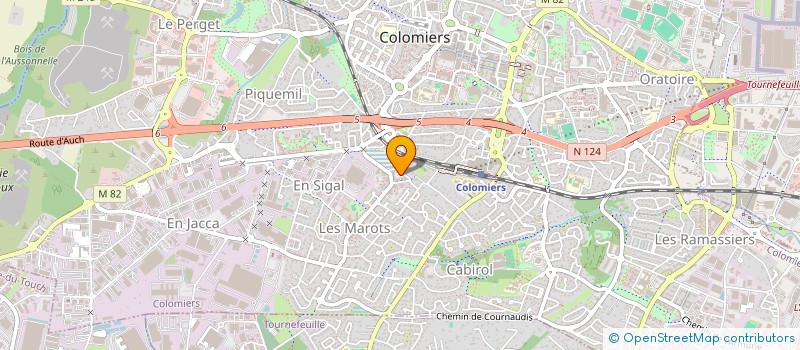 localisation de l'entreprise MONSIEUR FERIT TOSUN à COLOMIERS