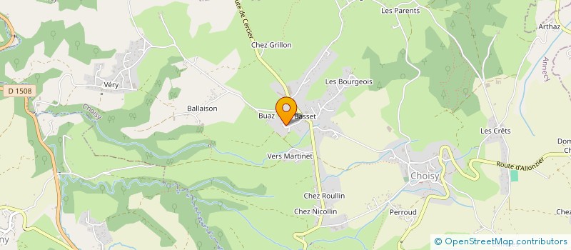 localisation de l'entreprise MONSIEUR FERNAND ADAM  CHOISY