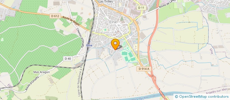 localisation de l'entreprise MONSIEUR FERNAND ALBRICH  ELNE