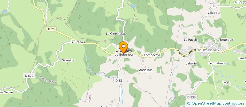 localisation de l'entreprise MONSIEUR FERNAND ANSELME à ROUMEGOUX