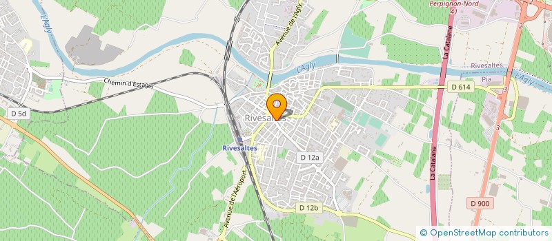 localisation de l'entreprise MONSIEUR FERNAND AVIA  RIVESALTES