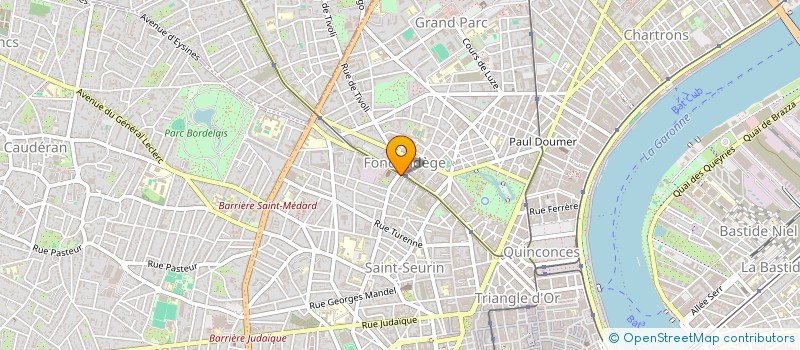localisation de l'entreprise MONSIEUR FERNAND BENHAIM à BORDEAUX