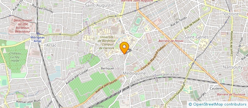 localisation de l'entreprise MONSIEUR FERNAND BERNAL à BORDEAUX