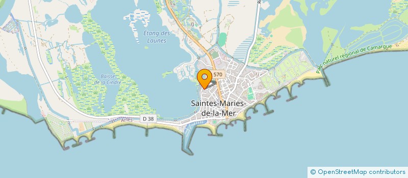 localisation de l'entreprise MONSIEUR FERNAND BESSON  SAINTES-MARIES-DE-LA-MER