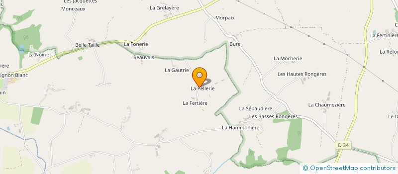 localisation de l'entreprise MONSIEUR FERNAND BETTON  AMBRIERES-LES-VALLEES