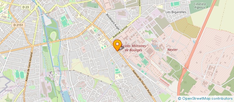 localisation de l'entreprise MONSIEUR FERNAND BONNEVIGNE  BOURGES