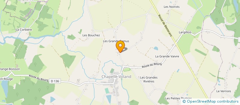 localisation de l'entreprise MONSIEUR FERNAND BONNIN à CHAPELLE-VOLAND