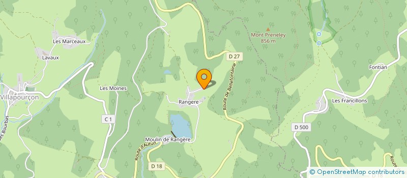 localisation de l'entreprise MONSIEUR FERNAND BOUILLOT  VILLAPOURCON