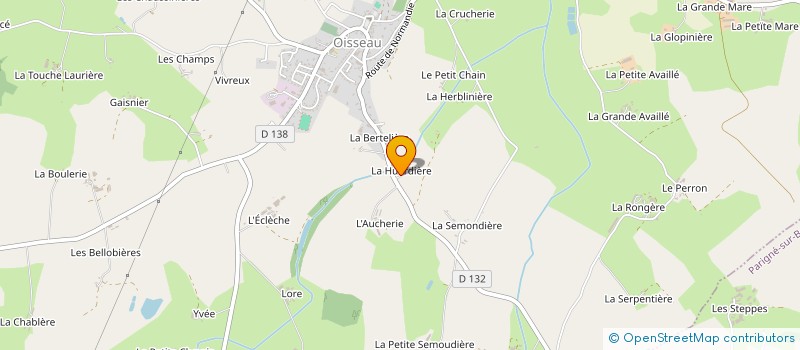 localisation de l'entreprise MONSIEUR FERNAND BOURGNEUF  AMBRIERES-LES-VALLEES