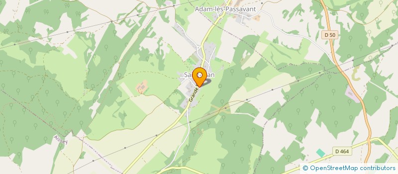 localisation de l'entreprise MONSIEUR FERNAND BOUSSON  SAINT-JUAN