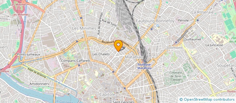 localisation de l'entreprise MONSIEUR FERNAND BRU à TOULOUSE